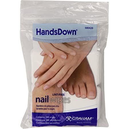 42800 Graham Beauty® HandsDown®  Gel and Nail Art Wipes